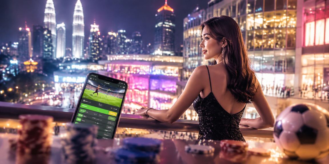 Peminat sukan di Kuala Lumpur menonton perlawanan bersama wave100