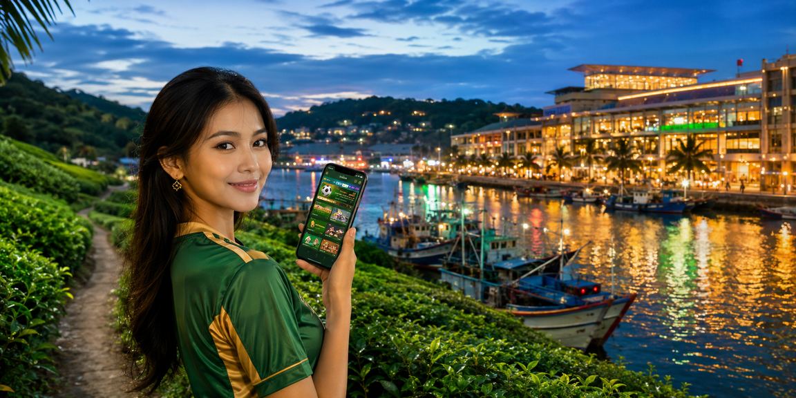 Pengguna Malaysia menyemak strategi pertaruhan sukan melalui aplikasi wave100