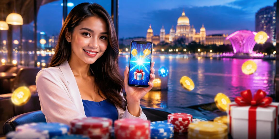 Pengguna baru mendaftar dan menerima bonus di wave100 Putrajaya